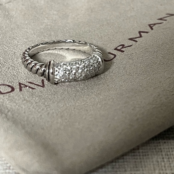 David Yurman Jewelry - David Yurman Twisted Silver Band sz8